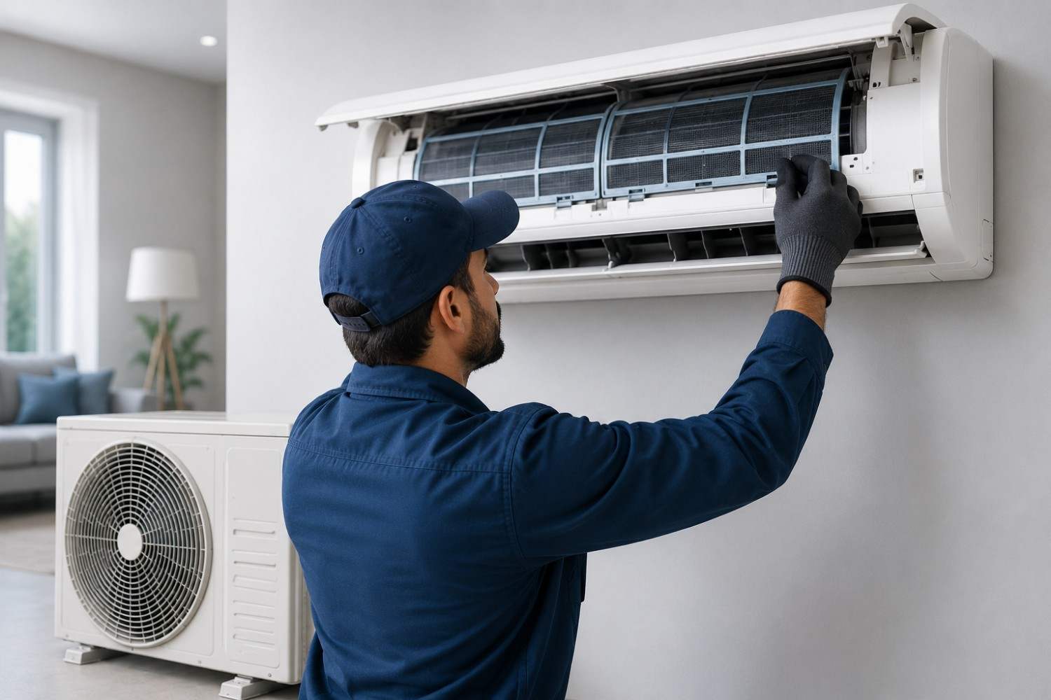 Outdoor AC Unit Compressor Service Mumbai